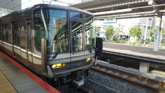 新大阪駅から三ノ宮駅の乗車記録(乗りつぶし)写真