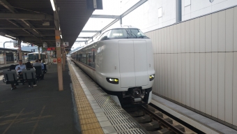 福知山駅から京都駅の乗車記録(乗りつぶし)写真