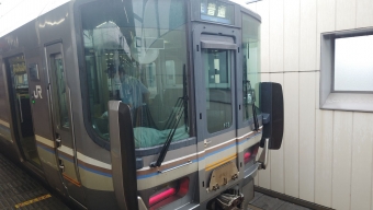 福知山駅から園部駅の乗車記録(乗りつぶし)写真
