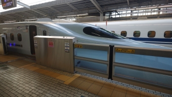 新大阪駅から鹿児島中央駅の乗車記録(乗りつぶし)写真