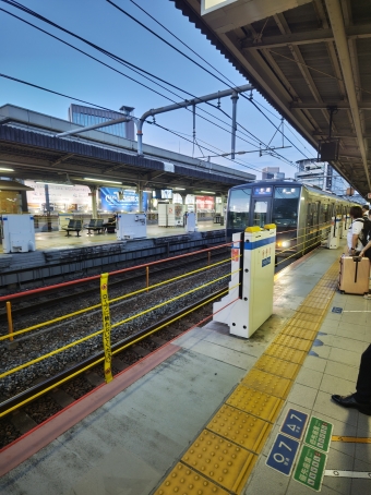 三ノ宮駅から尼崎駅の乗車記録(乗りつぶし)写真