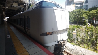 新大阪駅から福知山駅の乗車記録(乗りつぶし)写真