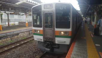熱海駅から沼津駅の乗車記録(乗りつぶし)写真