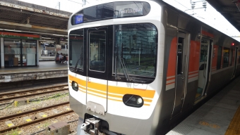 名古屋駅から中津川駅の乗車記録(乗りつぶし)写真