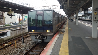 西明石駅から四条畷駅の乗車記録(乗りつぶし)写真
