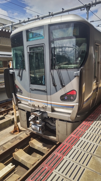 姫路駅から敦賀駅の乗車記録(乗りつぶし)写真