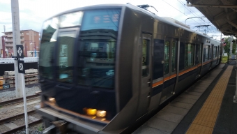 木津駅から松井山手駅の乗車記録(乗りつぶし)写真