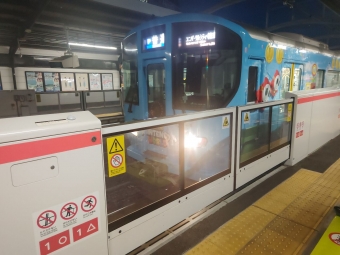 鶴橋駅から桜島駅の乗車記録(乗りつぶし)写真