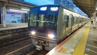 兵庫駅から西明石駅の乗車記録(乗りつぶし)写真