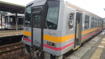 佐用駅から津山駅の乗車記録(乗りつぶし)写真