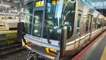大阪駅から福知山駅:鉄道乗車記録の写真