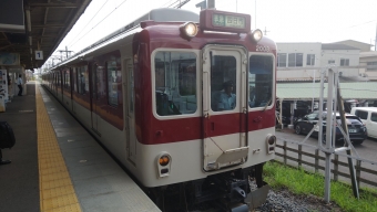 近鉄蟹江駅から近鉄四日市駅の乗車記録(乗りつぶし)写真