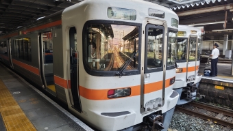 豊橋駅から岐阜駅の乗車記録(乗りつぶし)写真