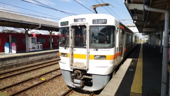 弥富駅から四日市駅の乗車記録(乗りつぶし)写真