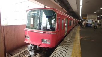 名鉄一宮駅から津島駅の乗車記録(乗りつぶし)写真