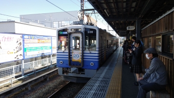 田原町駅から三国港駅の乗車記録(乗りつぶし)写真