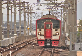 中津駅から柳ケ浦駅の乗車記録(乗りつぶし)写真