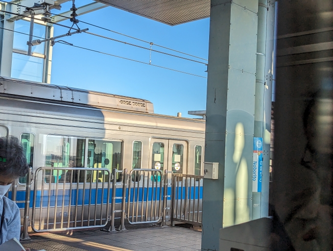 鉄道乗車記録の写真:車窓・風景(3)        「ウエハラスメントin登戸」