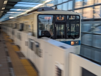 登戸駅から狛江駅の乗車記録(乗りつぶし)写真