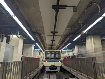 経堂駅から新宿駅の乗車記録(乗りつぶし)写真