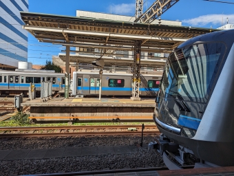 新宿駅から新百合ヶ丘駅の乗車記録(乗りつぶし)写真