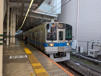 新百合ヶ丘駅から狛江駅の乗車記録(乗りつぶし)写真