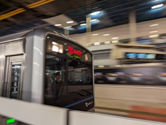 新宿駅から新百合ヶ丘駅の乗車記録(乗りつぶし)写真