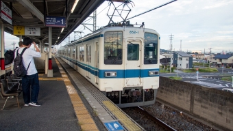 春日部駅から東岩槻駅の乗車記録(乗りつぶし)写真