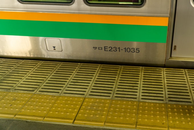 鉄道乗車記録の写真:乗車した列車(外観)(2)        「クハE231-6003
E231系U503編成
3時間余りの長丁場なので
ゆったりと普通グリーンで。」
