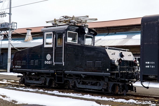 鉄道乗車記録の写真:列車・車両の様子(未乗車)(2)        「まだまだ現役
デキ3020形」