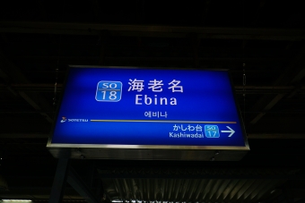 海老名駅から横浜駅:鉄道乗車記録の写真