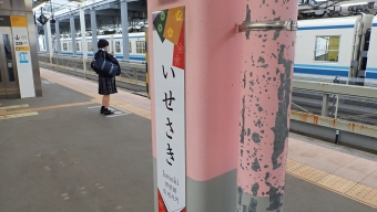 伊勢崎駅から高崎駅の乗車記録(乗りつぶし)写真