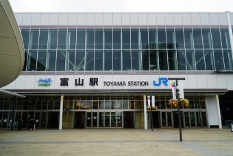 富山駅から津幡駅の乗車記録(乗りつぶし)写真