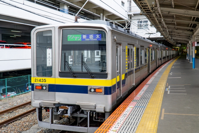 鉄道乗車記録の写真:乗車した列車(外観)(2)        「21435
東武20000系 21435F編成」