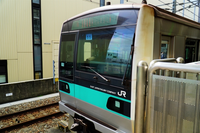 鉄道乗車記録の写真:乗車した列車(外観)(2)        「クハE233-2011
E233系 11編成」