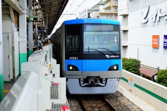 綾瀬駅から松戸駅の乗車記録(乗りつぶし)写真