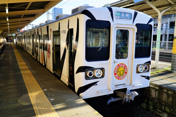 鉄道乗車記録の写真:乗車した列車(外観)(2)        「クハ753
上信電鉄700形 703F編成」