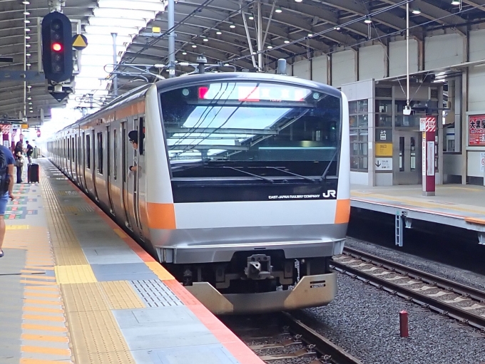 鉄道乗車記録の写真:乗車した列車(外観)(2)        「モハE232-235
E233系 T35編成」