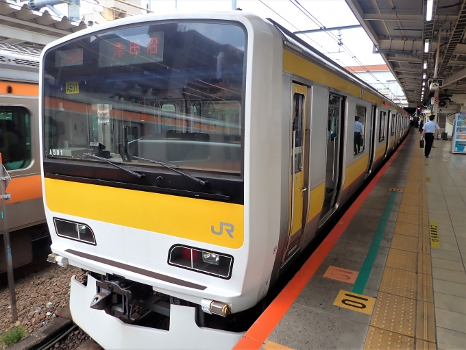 鉄道乗車記録の写真:乗車した列車(外観)(2)        「クハE230-501
E231系 A501編成」
