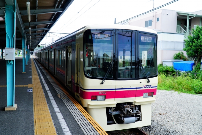 鉄道乗車記録の写真:乗車した列車(外観)(2)        「8780
京王8000系 8730F編成」