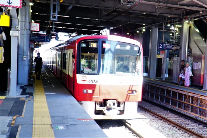 鉄道乗車記録の写真:乗車した列車(外観)(2)        「1009
京急1000形 1009F編成」