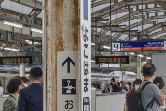 横浜駅から高崎駅の乗車記録(乗りつぶし)写真