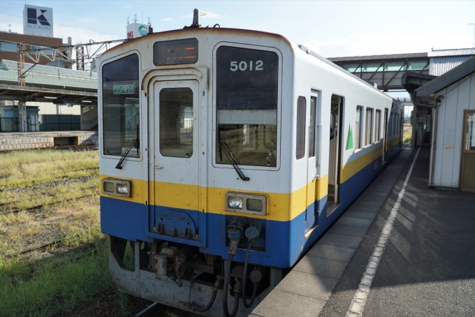 鉄道乗車記録の写真:乗車した列車(外観)(2)        「5012
関東鉄道キハ5000・キハ5010・キハ5020形」