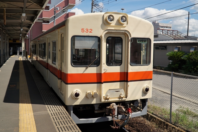 鉄道乗車記録の写真:乗車した列車(外観)(2)        「532
関東鉄道キハ532形」