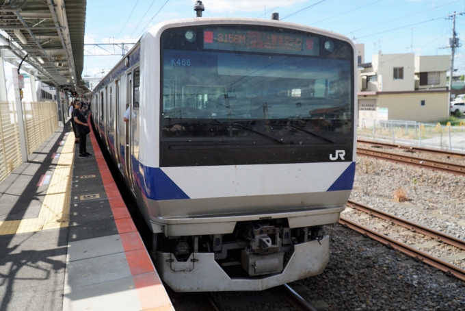 鉄道乗車記録の写真:乗車した列車(外観)(2)        「クハE531-1016
E531系 K466編成」