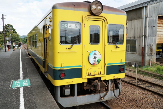 鉄道乗車記録の写真:乗車した列車(外観)(7)        「いすみ352
いすみ300・350・キハ20形」