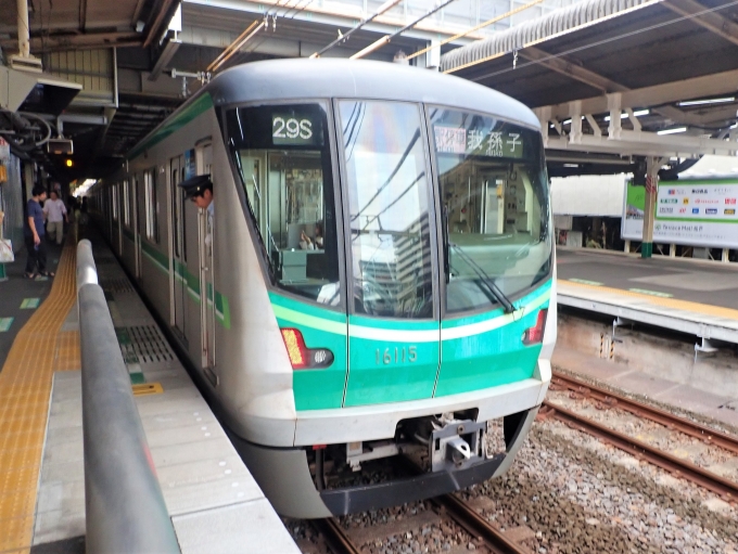 鉄道乗車記録の写真:乗車した列車(外観)(2)     「16115
東京メトロ16000系 16115F編成」