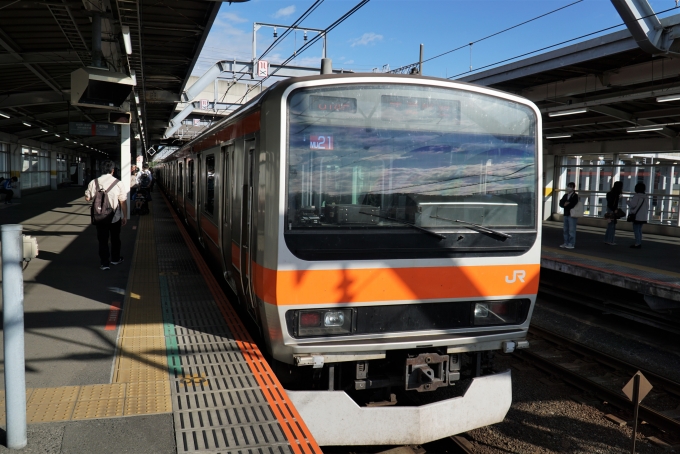 鉄道乗車記録の写真:乗車した列車(外観)(2)     「クハE231-38
JR東日本E231系電車」