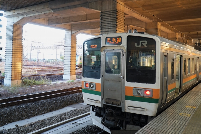 鉄道乗車記録の写真:乗車した列車(外観)(4)     「JR東日本 クハ210-3032
211系 A32編成 」