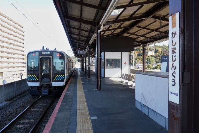 鉄道乗車記録の写真:乗車した列車(外観)(2)     「JR東日本 クモハE131-3
E131系 R03編成」